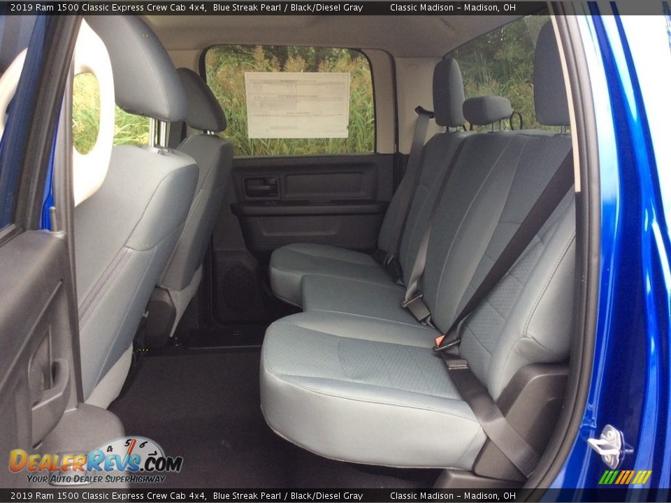 Rear Seat of 2019 Ram 1500 Classic Express Crew Cab 4x4 Photo #14