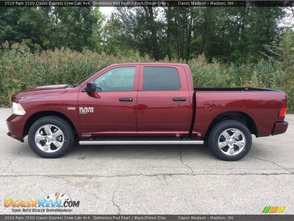 Delmonico Red Pearl 2019 Ram 1500 Classic Express Crew Cab 4x4 Photo #3