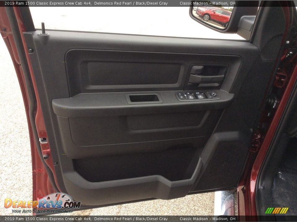 2019 Ram 1500 Classic Express Crew Cab 4x4 Delmonico Red Pearl / Black/Diesel Gray Photo #8