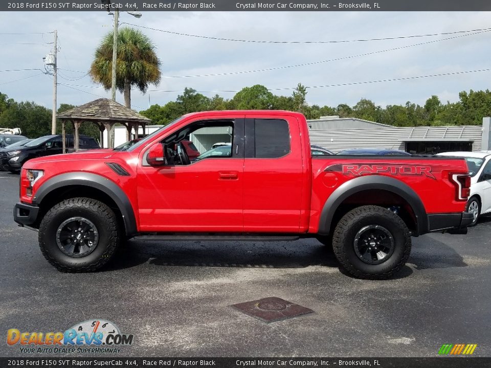 Race Red 2018 Ford F150 SVT Raptor SuperCab 4x4 Photo #2