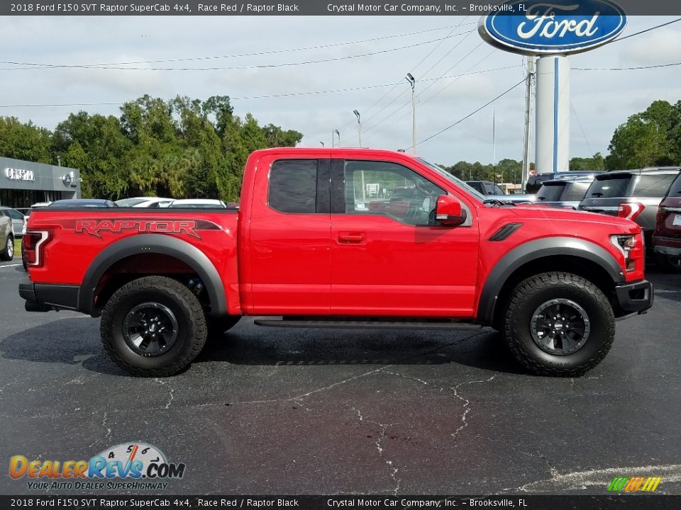 Race Red 2018 Ford F150 SVT Raptor SuperCab 4x4 Photo #6