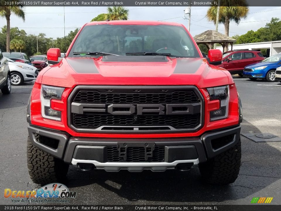 Race Red 2018 Ford F150 SVT Raptor SuperCab 4x4 Photo #8