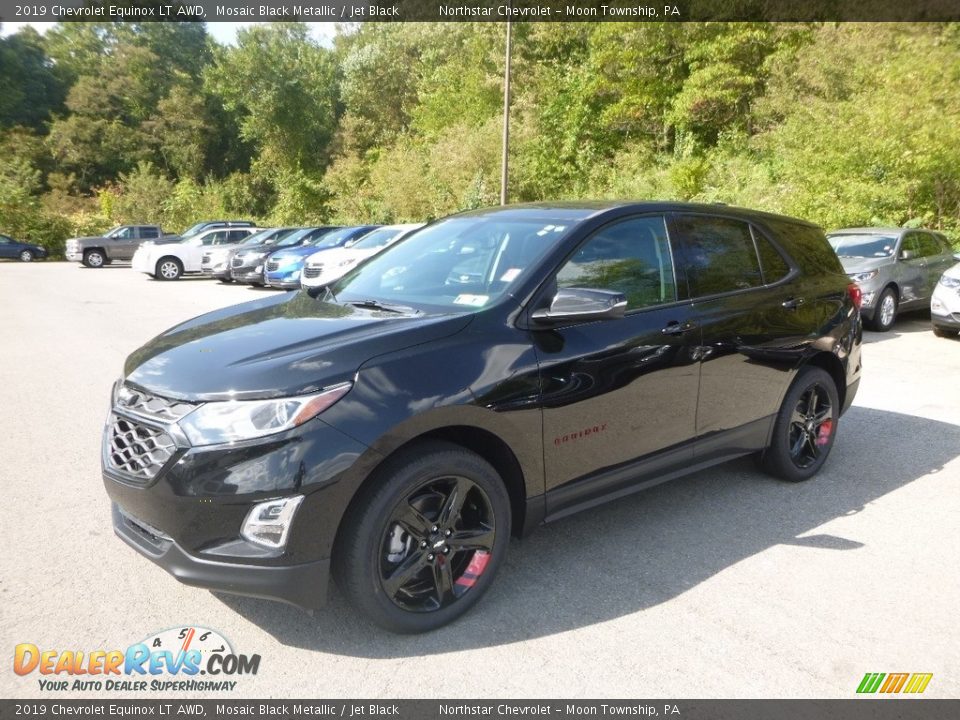 2019 Chevrolet Equinox LT AWD Mosaic Black Metallic / Jet Black Photo #1
