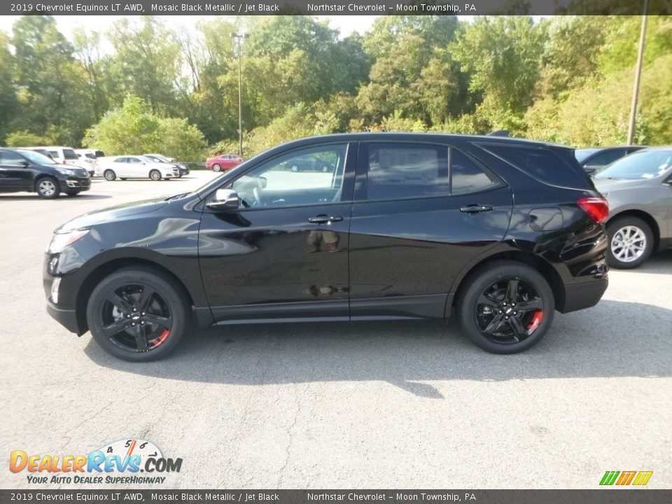 2019 Chevrolet Equinox LT AWD Mosaic Black Metallic / Jet Black Photo #2