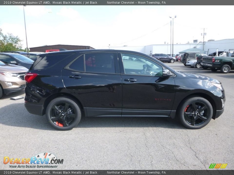 2019 Chevrolet Equinox LT AWD Mosaic Black Metallic / Jet Black Photo #6