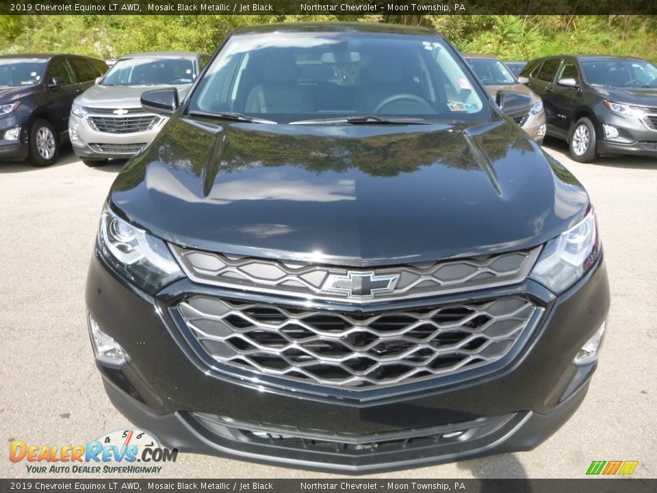 2019 Chevrolet Equinox LT AWD Mosaic Black Metallic / Jet Black Photo #8