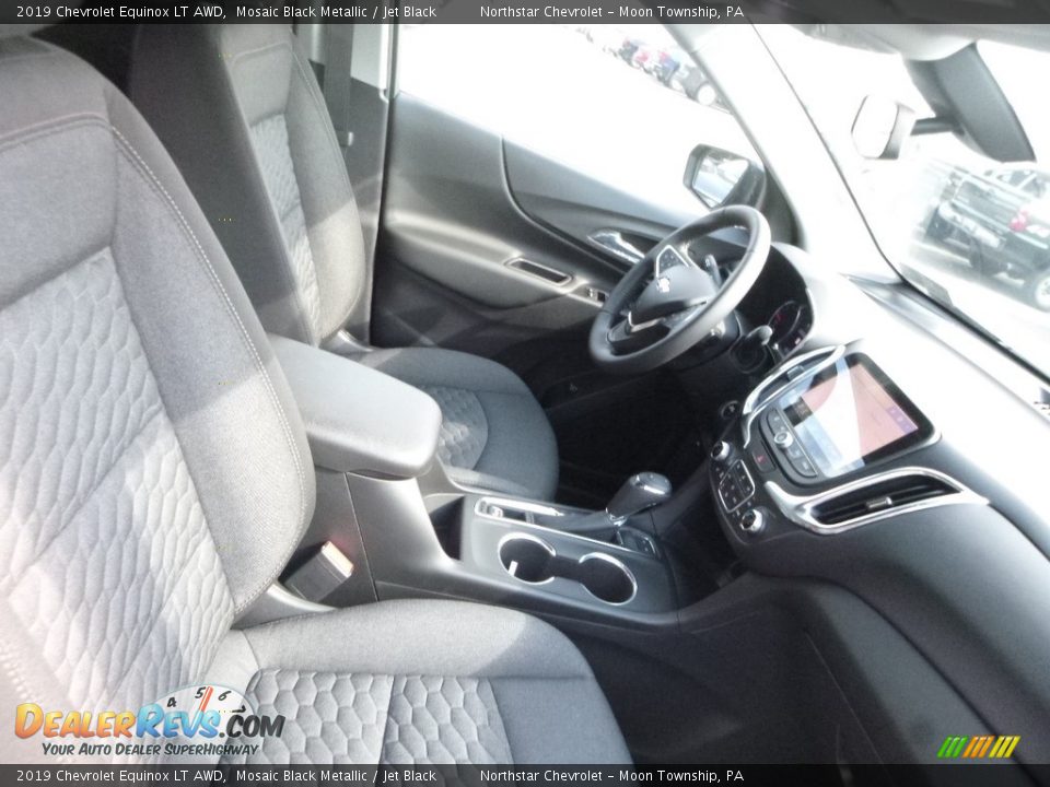 2019 Chevrolet Equinox LT AWD Mosaic Black Metallic / Jet Black Photo #10