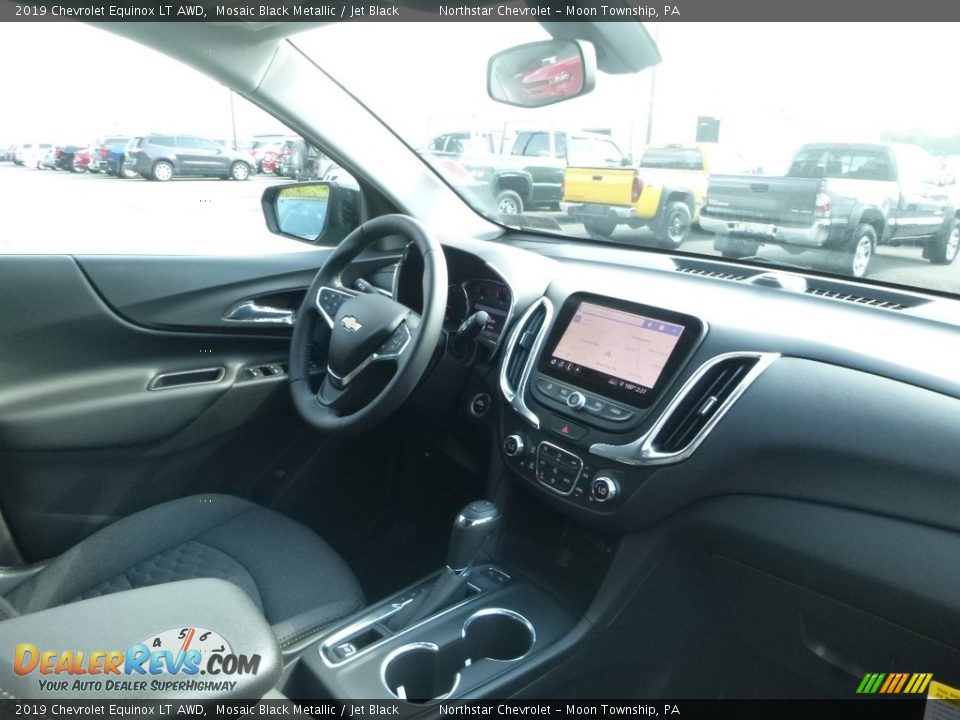 2019 Chevrolet Equinox LT AWD Mosaic Black Metallic / Jet Black Photo #11