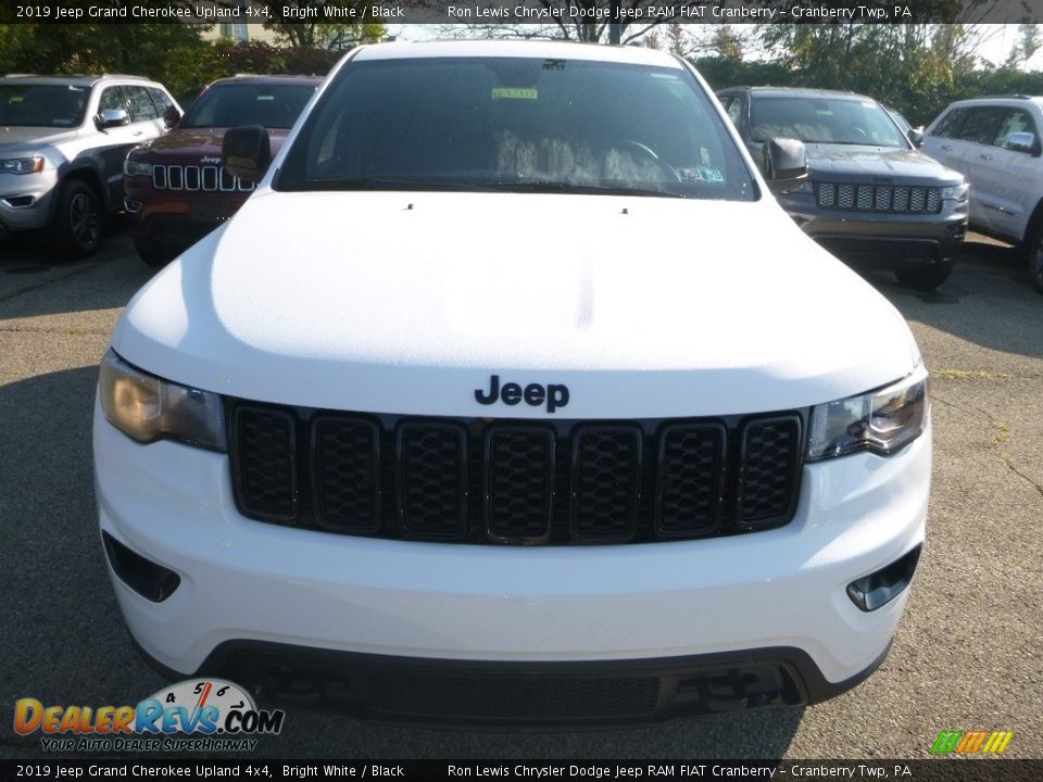 2019 Jeep Grand Cherokee Upland 4x4 Bright White / Black Photo #8