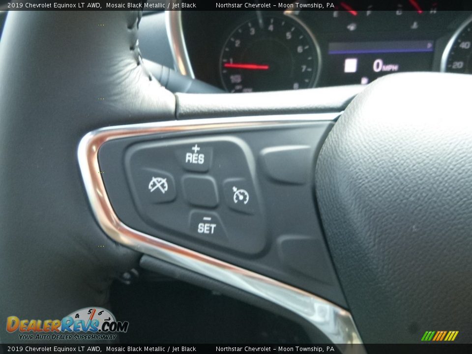 2019 Chevrolet Equinox LT AWD Mosaic Black Metallic / Jet Black Photo #20