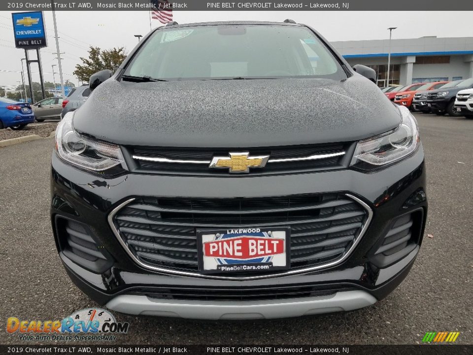 2019 Chevrolet Trax LT AWD Mosaic Black Metallic / Jet Black Photo #2