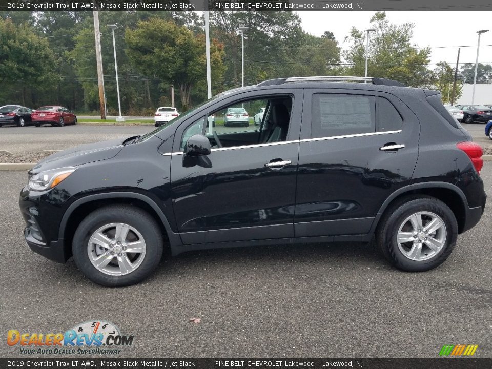 2019 Chevrolet Trax LT AWD Mosaic Black Metallic / Jet Black Photo #3