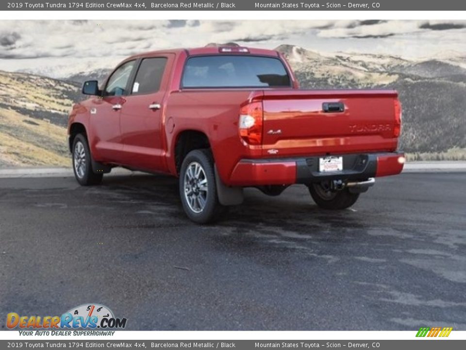 2019 Toyota Tundra 1794 Edition CrewMax 4x4 Barcelona Red Metallic / Black Photo #3