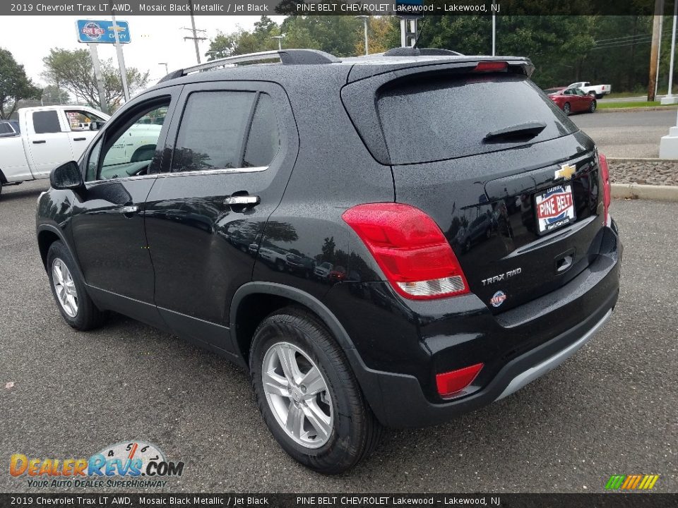 2019 Chevrolet Trax LT AWD Mosaic Black Metallic / Jet Black Photo #4