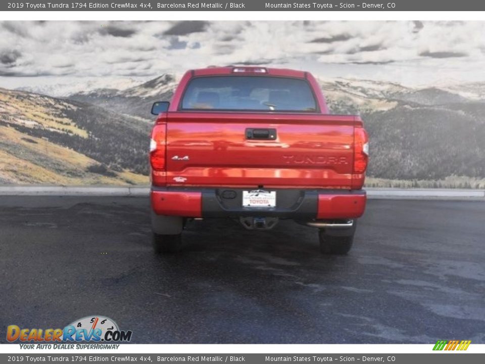 2019 Toyota Tundra 1794 Edition CrewMax 4x4 Barcelona Red Metallic / Black Photo #4