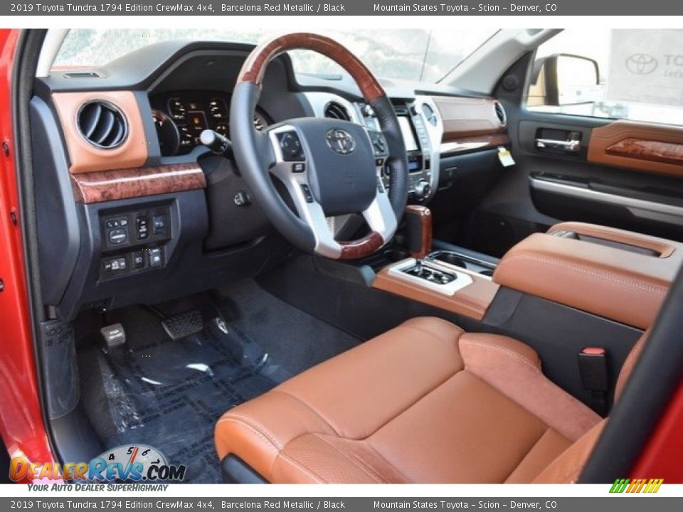 2019 Toyota Tundra 1794 Edition CrewMax 4x4 Barcelona Red Metallic / Black Photo #5