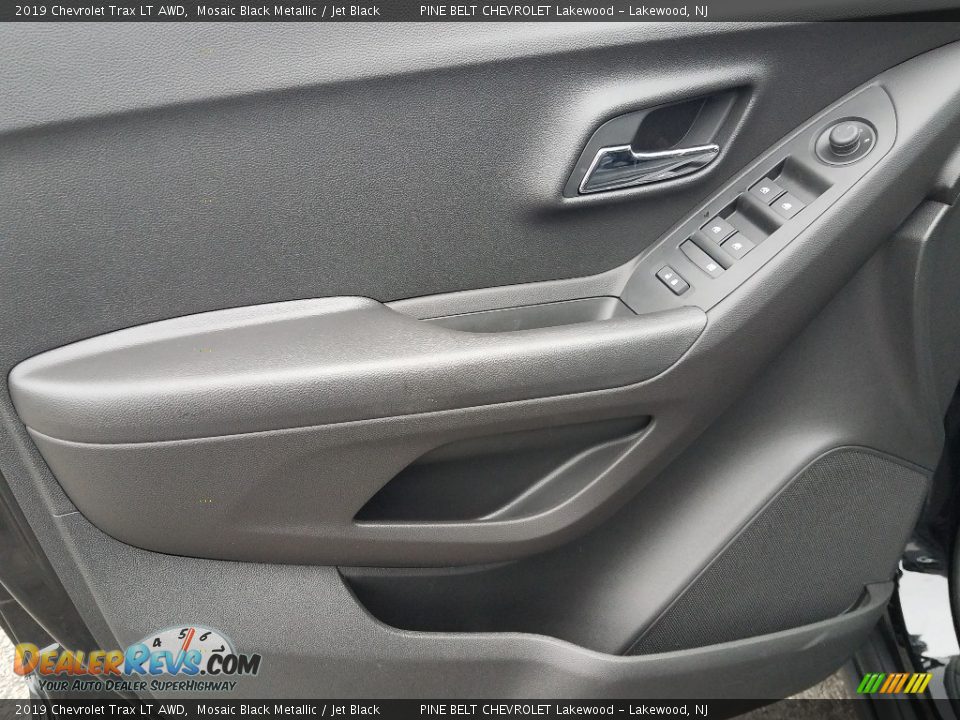 2019 Chevrolet Trax LT AWD Mosaic Black Metallic / Jet Black Photo #7