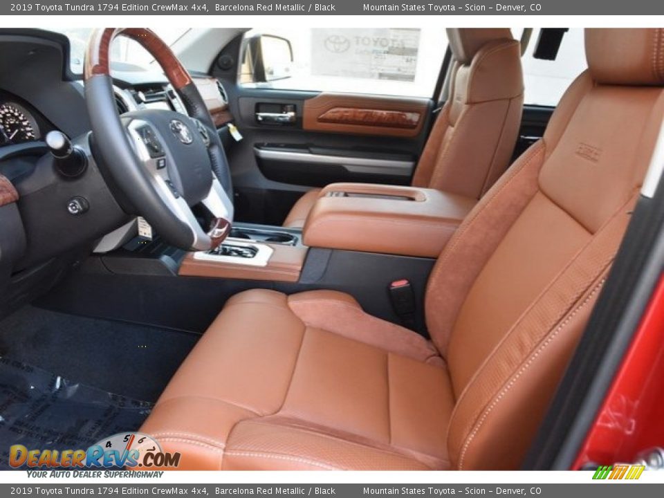 2019 Toyota Tundra 1794 Edition CrewMax 4x4 Barcelona Red Metallic / Black Photo #6