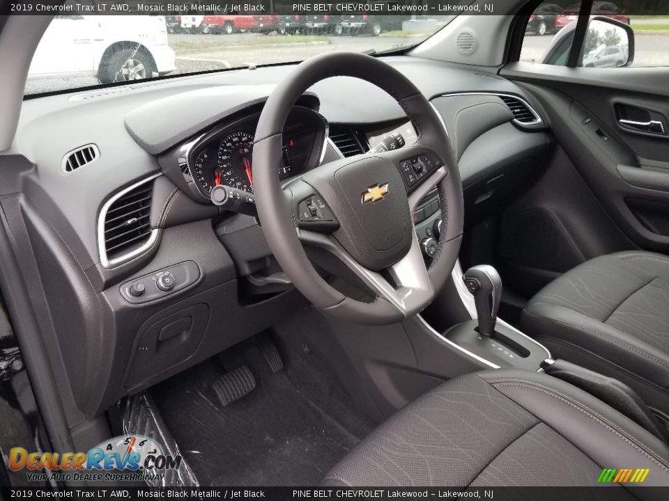 2019 Chevrolet Trax LT AWD Mosaic Black Metallic / Jet Black Photo #8