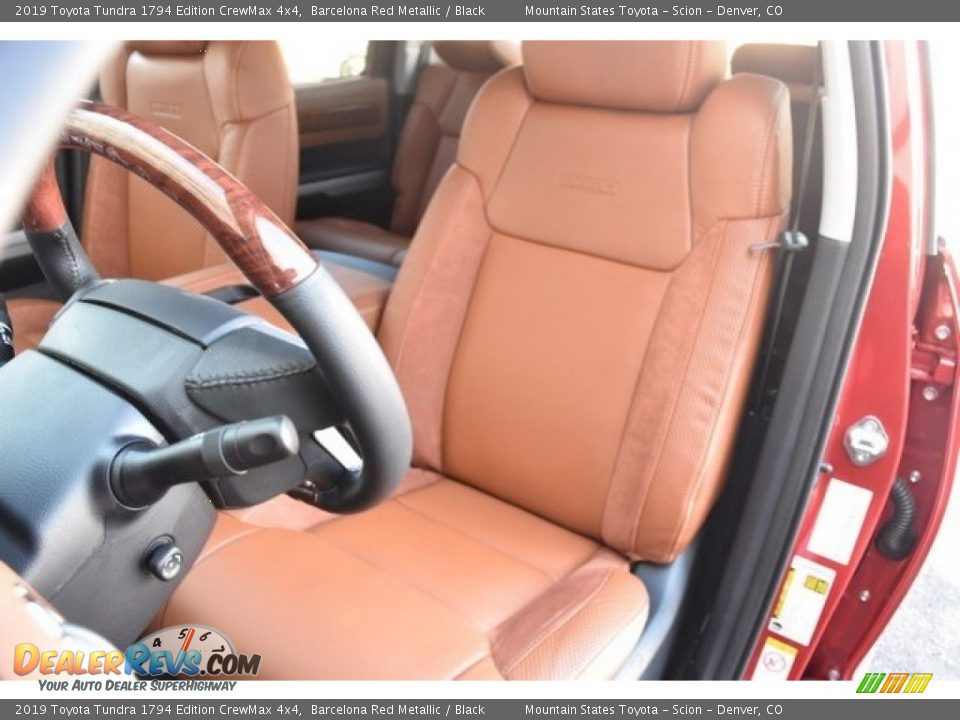 2019 Toyota Tundra 1794 Edition CrewMax 4x4 Barcelona Red Metallic / Black Photo #7