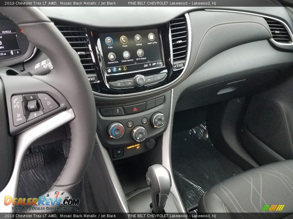 2019 Chevrolet Trax LT AWD Mosaic Black Metallic / Jet Black Photo #10