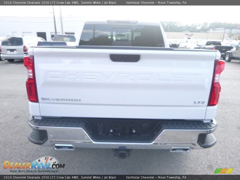 2019 Chevrolet Silverado 1500 LTZ Crew Cab 4WD Summit White / Jet Black Photo #4