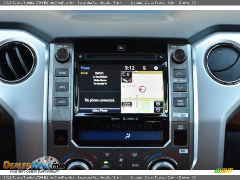 2019 Toyota Tundra 1794 Edition CrewMax 4x4 Barcelona Red Metallic / Black Photo #10