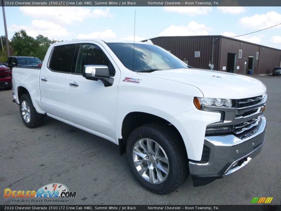 2019 Chevrolet Silverado 1500 LTZ Crew Cab 4WD Summit White / Jet Black Photo #7