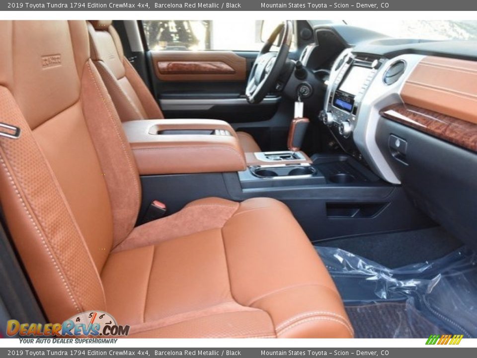 2019 Toyota Tundra 1794 Edition CrewMax 4x4 Barcelona Red Metallic / Black Photo #12