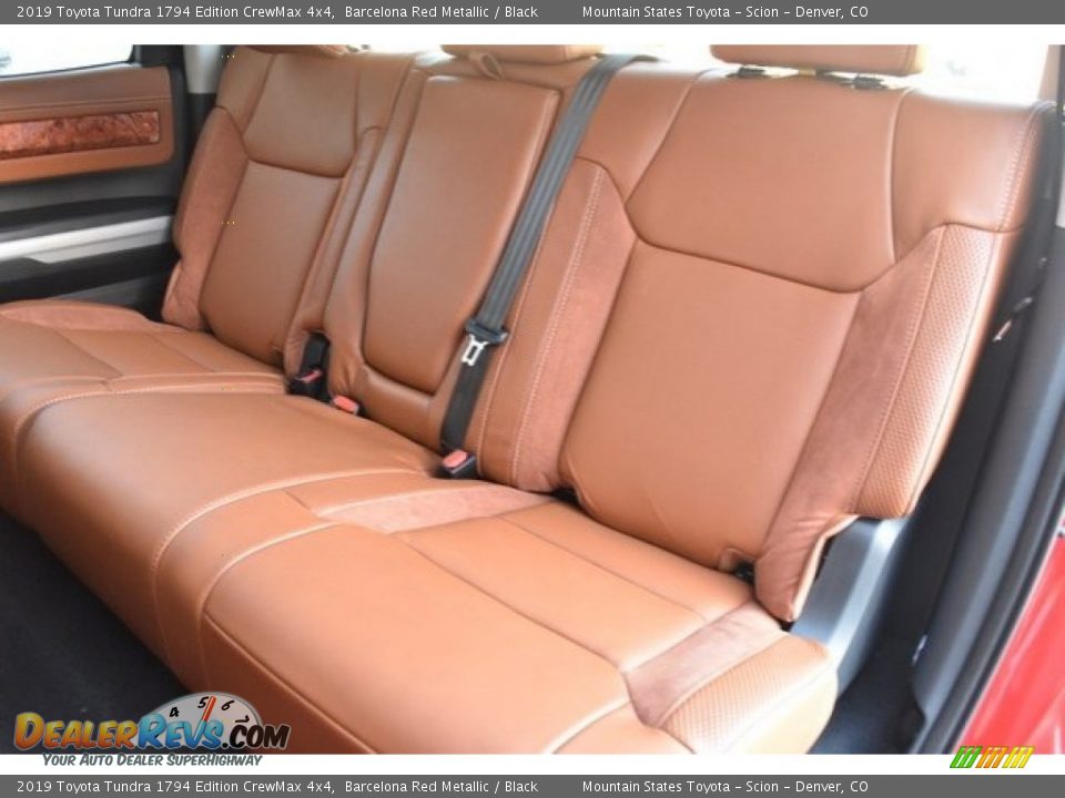 2019 Toyota Tundra 1794 Edition CrewMax 4x4 Barcelona Red Metallic / Black Photo #16