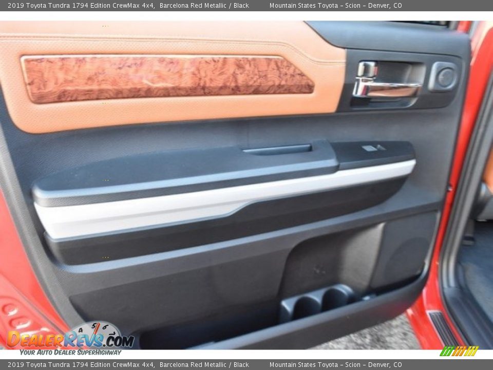 2019 Toyota Tundra 1794 Edition CrewMax 4x4 Barcelona Red Metallic / Black Photo #21