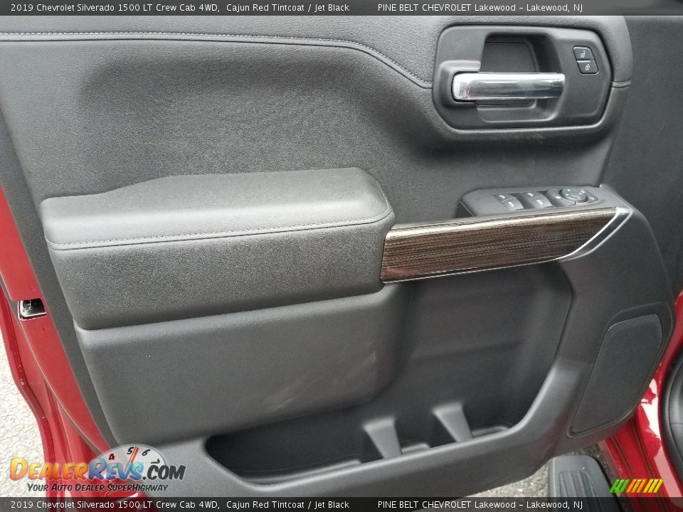 2019 Chevrolet Silverado 1500 LT Crew Cab 4WD Cajun Red Tintcoat / Jet Black Photo #8