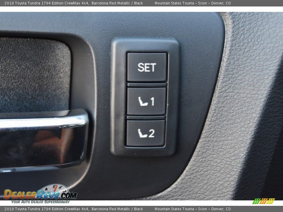 2019 Toyota Tundra 1794 Edition CrewMax 4x4 Barcelona Red Metallic / Black Photo #25