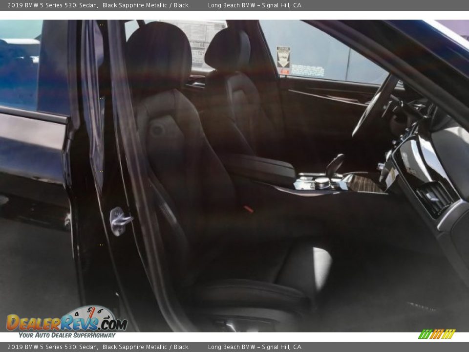 2019 BMW 5 Series 530i Sedan Black Sapphire Metallic / Black Photo #4