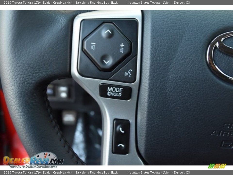 2019 Toyota Tundra 1794 Edition CrewMax 4x4 Barcelona Red Metallic / Black Photo #27