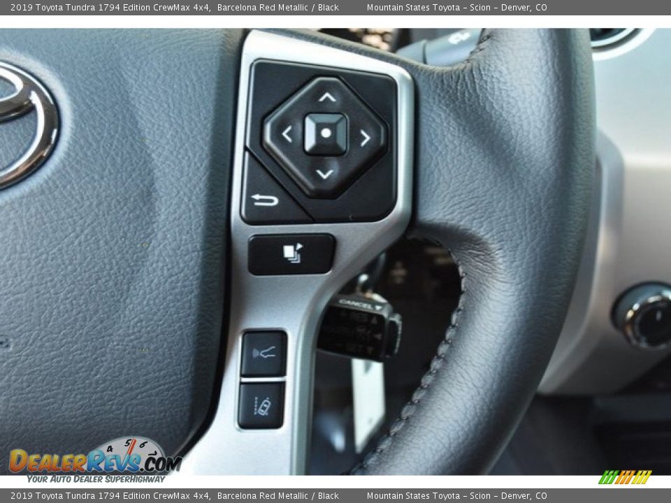 2019 Toyota Tundra 1794 Edition CrewMax 4x4 Barcelona Red Metallic / Black Photo #28