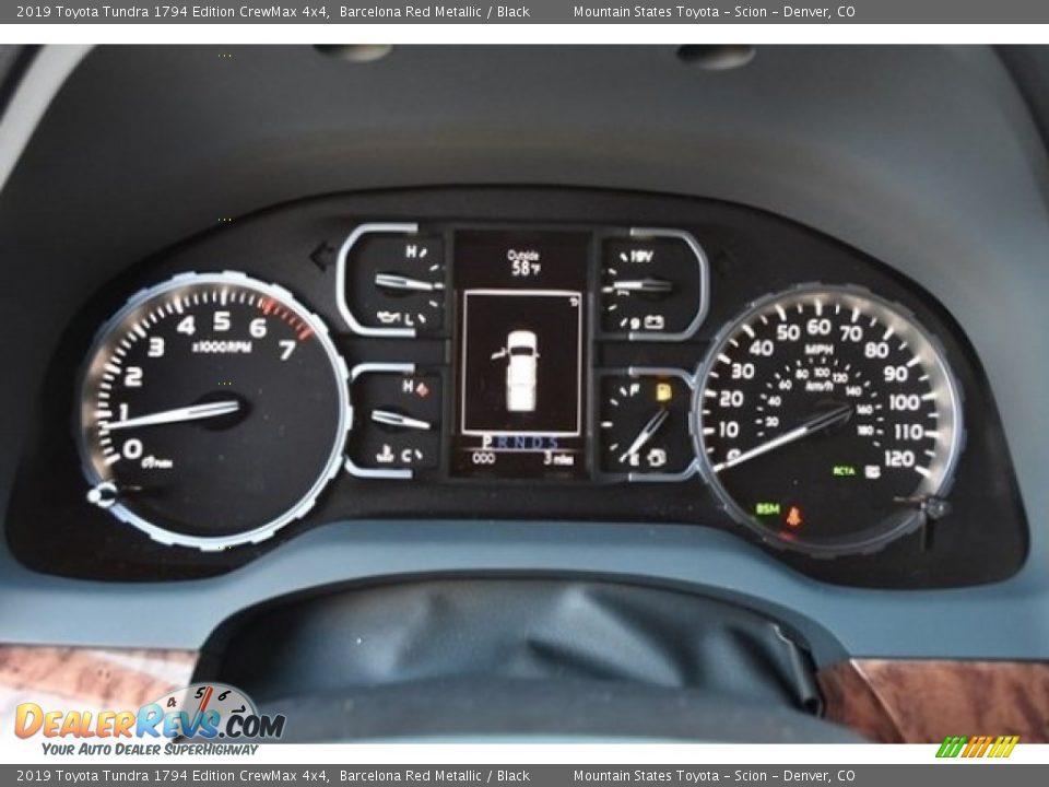 2019 Toyota Tundra 1794 Edition CrewMax 4x4 Barcelona Red Metallic / Black Photo #29