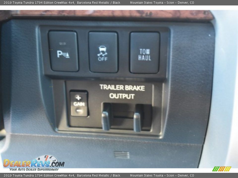 2019 Toyota Tundra 1794 Edition CrewMax 4x4 Barcelona Red Metallic / Black Photo #30