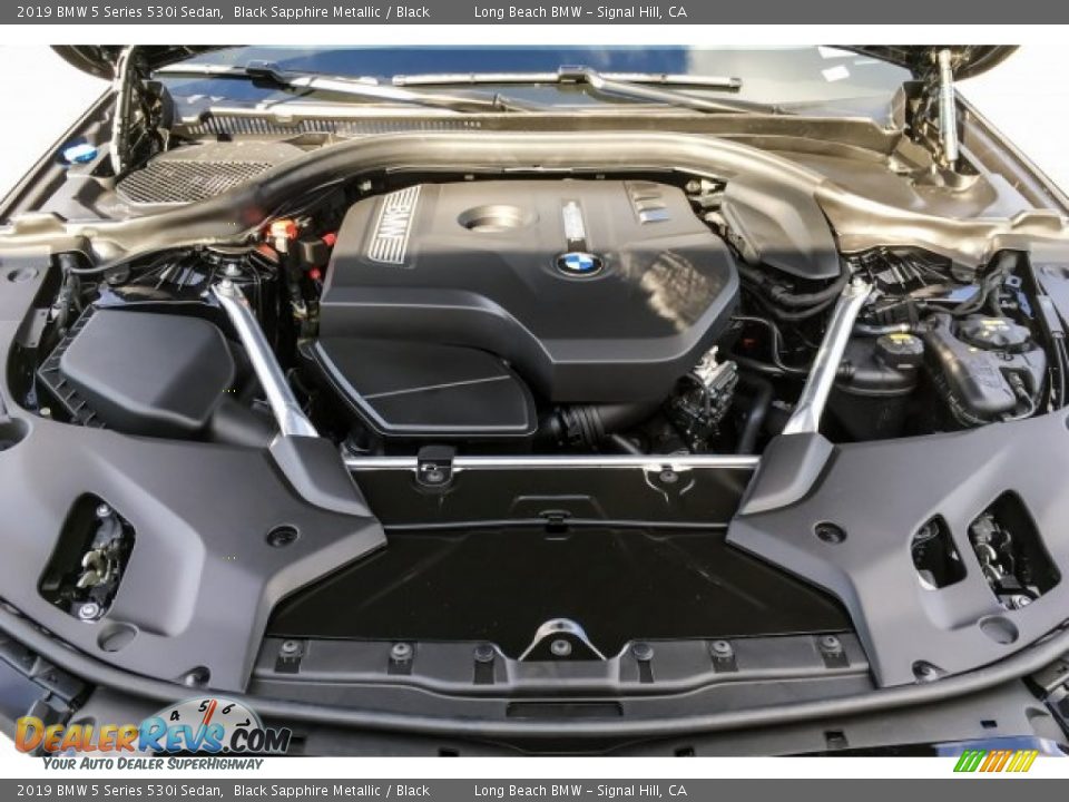 2019 BMW 5 Series 530i Sedan Black Sapphire Metallic / Black Photo #7
