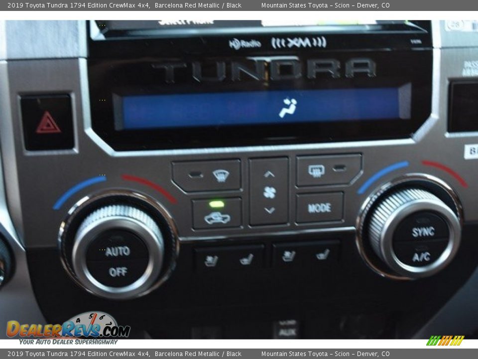 2019 Toyota Tundra 1794 Edition CrewMax 4x4 Barcelona Red Metallic / Black Photo #31