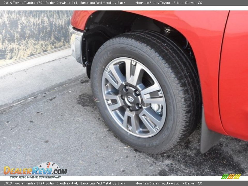 2019 Toyota Tundra 1794 Edition CrewMax 4x4 Barcelona Red Metallic / Black Photo #34