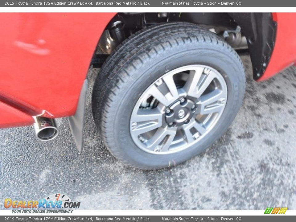 2019 Toyota Tundra 1794 Edition CrewMax 4x4 Barcelona Red Metallic / Black Photo #36