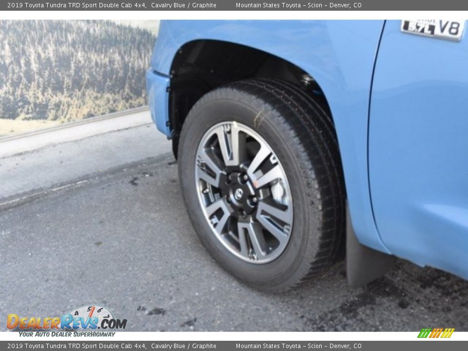 2019 Toyota Tundra TRD Sport Double Cab 4x4 Cavalry Blue / Graphite Photo #32