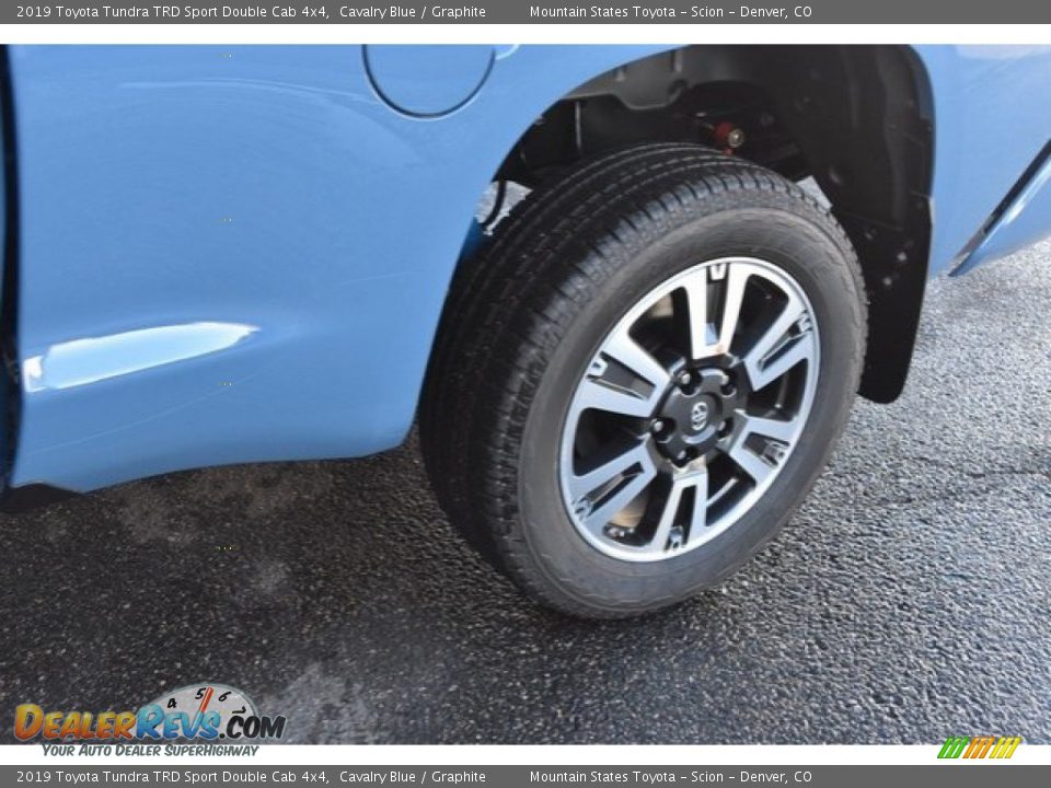 2019 Toyota Tundra TRD Sport Double Cab 4x4 Cavalry Blue / Graphite Photo #33
