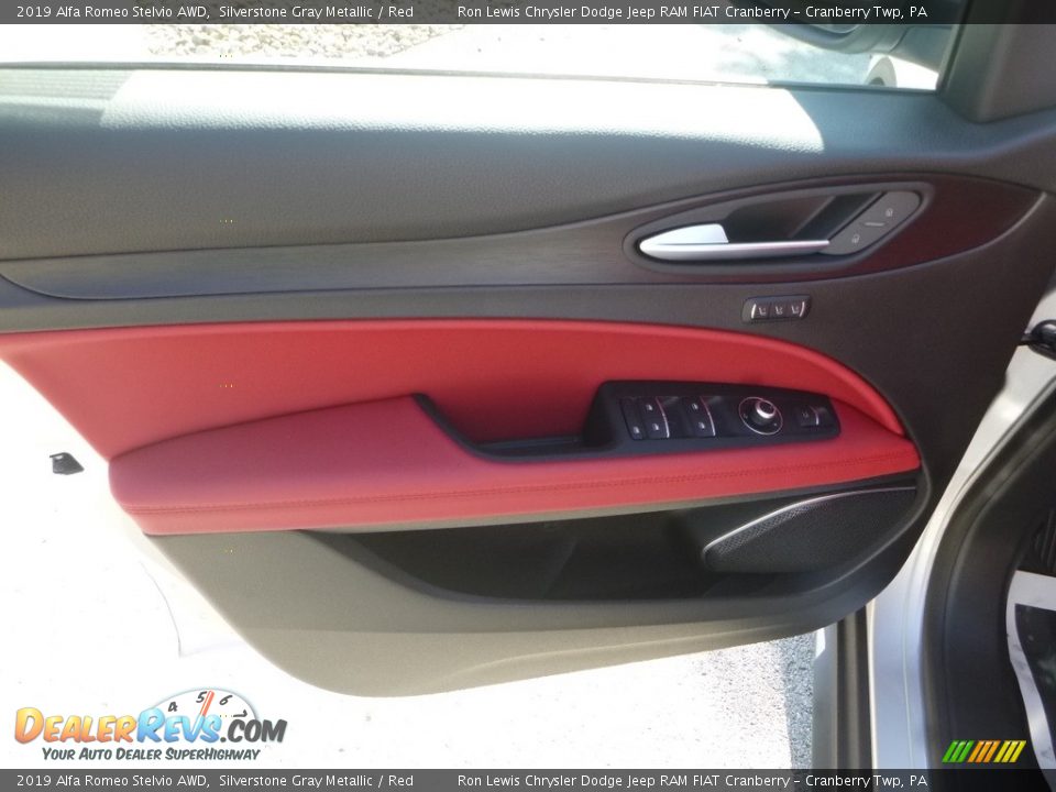 Door Panel of 2019 Alfa Romeo Stelvio AWD Photo #17