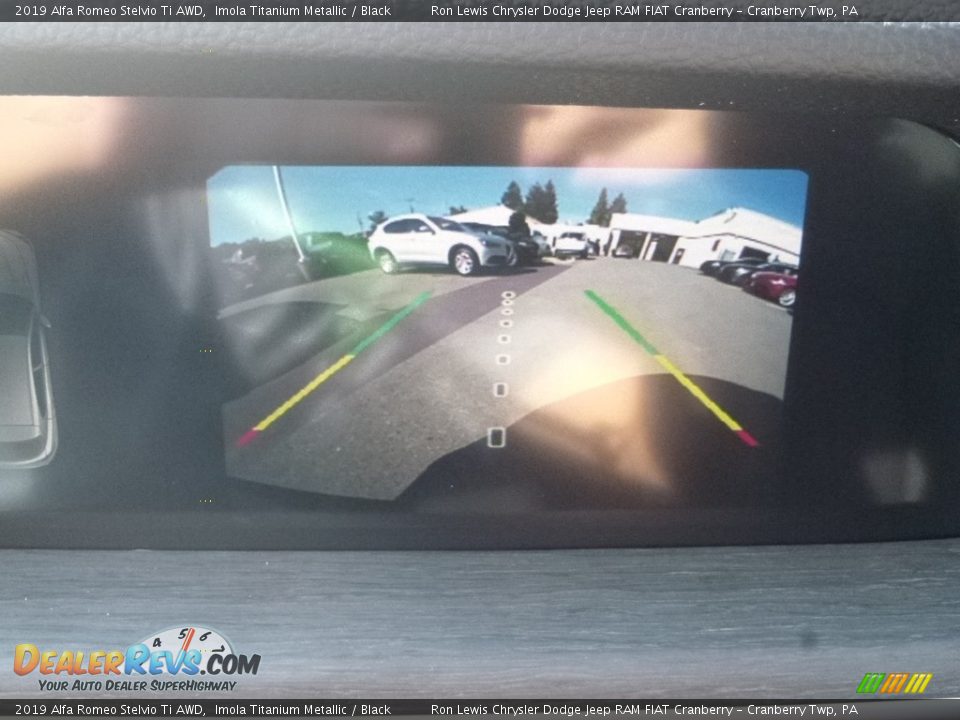 2019 Alfa Romeo Stelvio Ti AWD Imola Titanium Metallic / Black Photo #22