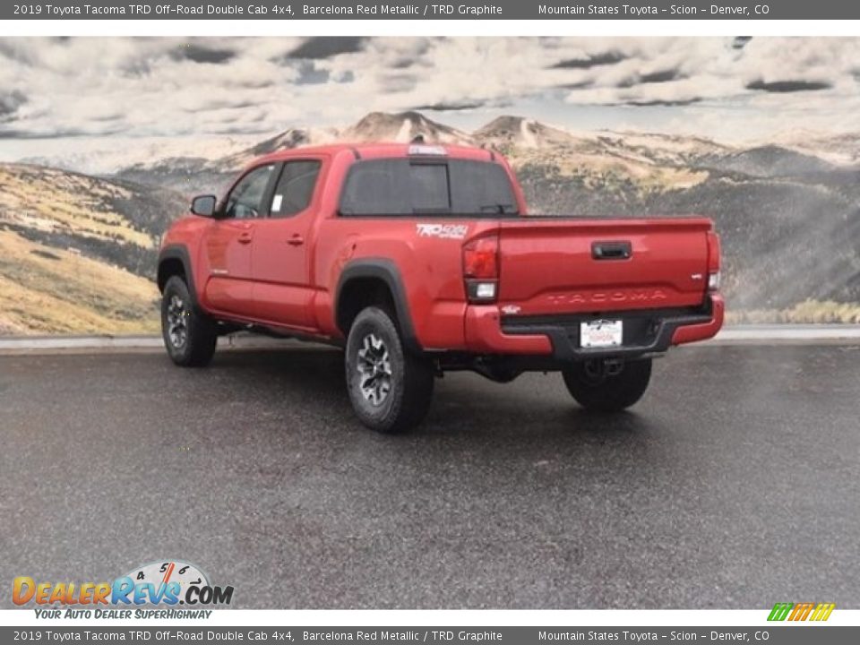 2019 Toyota Tacoma TRD Off-Road Double Cab 4x4 Barcelona Red Metallic / TRD Graphite Photo #3