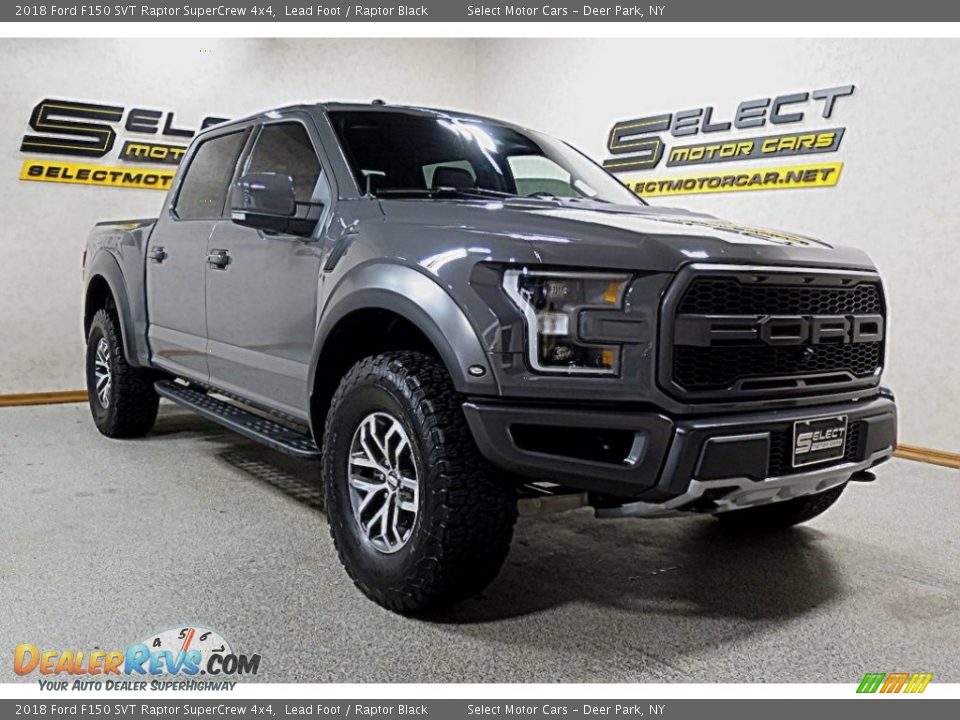 2018 Ford F150 SVT Raptor SuperCrew 4x4 Lead Foot / Raptor Black Photo #3