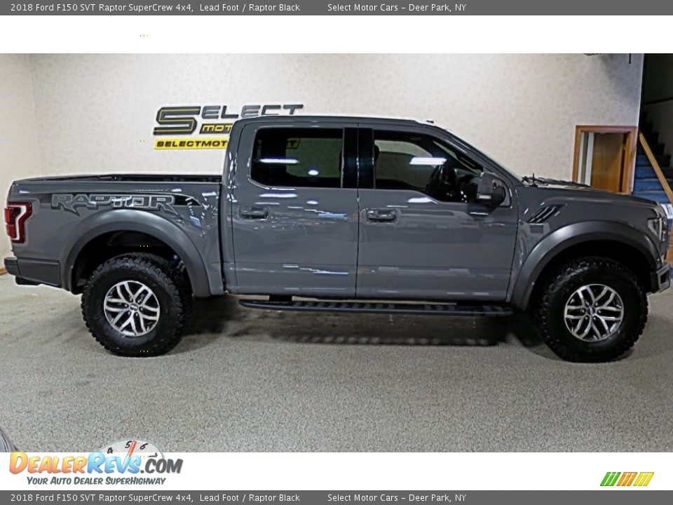 2018 Ford F150 SVT Raptor SuperCrew 4x4 Lead Foot / Raptor Black Photo #4