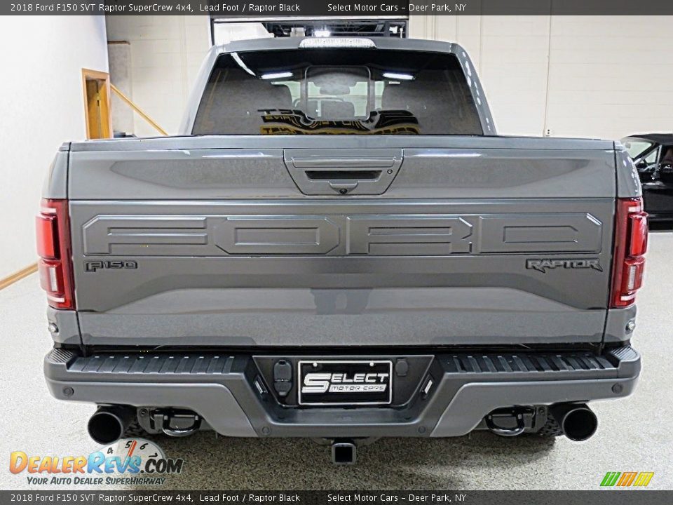2018 Ford F150 SVT Raptor SuperCrew 4x4 Lead Foot / Raptor Black Photo #5